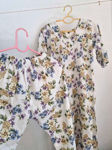 Floral Kurta Set