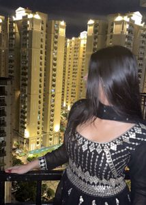 Elegant Black Embroidered Kurta Set