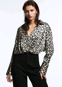 Zara Animal Print Shirt