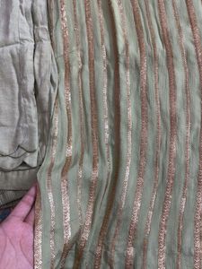 Sequin work suit set(for donation)