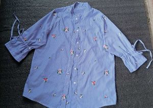 Striped Floral Shirt