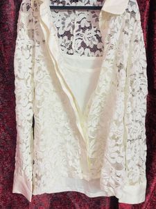White Net Top 🤍