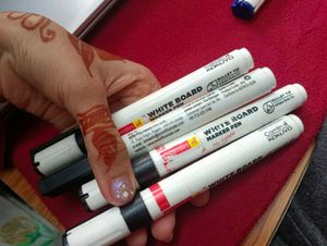 Files + Whiteboard Markers