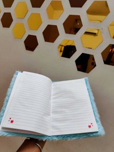 Fluffy Blue BTS Army Diary – Hide Your Secrets!
