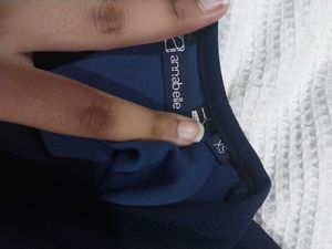 Navy Blue Blouse