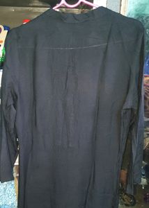 Black High Neck Kurti