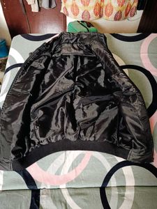 Mens Black Winter Jacket Half Sleeve