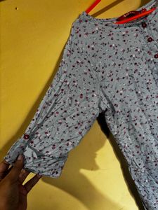 Soft blue kurta - Size: L