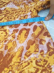 Printed Kurti &amp; Bottom Set ✨ | Size S–M | Soft Fab