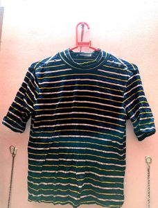 💙🩷Combo Of Two STRIPPED Tops🩷💙