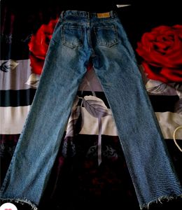 Blue Straight Fit Jeans