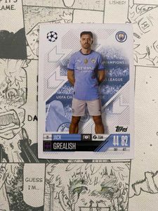 JACK GREALISH Match Attax Base Card