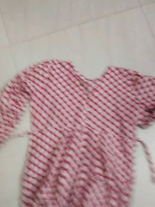 Patterned Purple Top