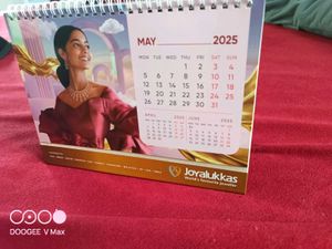 Table/Desk Top Calendar 2025