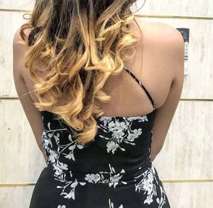 Floral Sexy Cross Back Dress 🌼