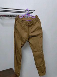 Brown Casual Joggers