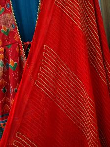 Ethnic Embroidered Dress with Jacket