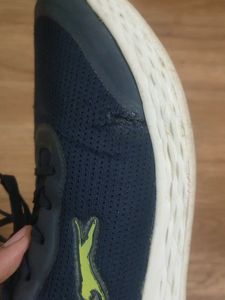 My Shoe Which Is Slazenger.