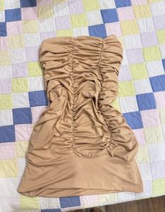 Ruched Bodycon Mini Dress