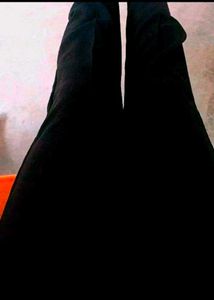BLACK FORMAL PANTS/TROUSERS
