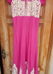 Offer...Long Festive Gown For Ladies With Inner