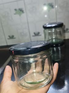 GLASS BOTTLES 4 PIECE