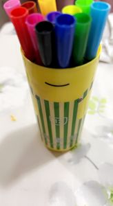 minion sketch pen box for kids