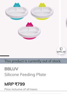 Silicone Feeding Plate For Babies And Toddlers!