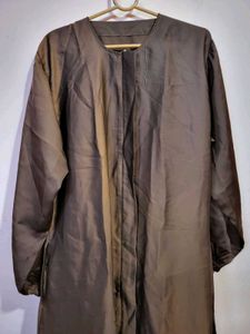 Stylish Brown  Abaya With Duppata