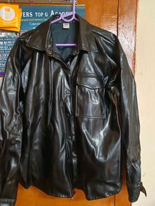 Leather Shacket