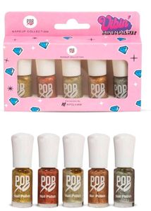 POPxo Vibin' Mini Nail Kit - Glitter Polish