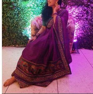 Elegant Purple Lehenga Choli