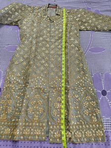 Short Festive Kurta With Dupatta
