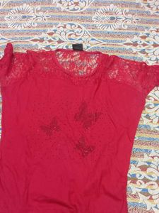 Red Lace Dress