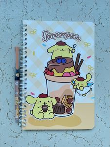 Cute Pompompurin A5 Diary + Free Pen