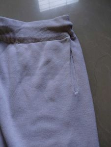 White Embellished Sweatpants