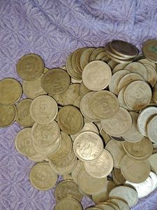 Old 5rs 2009 And 2010 Coins