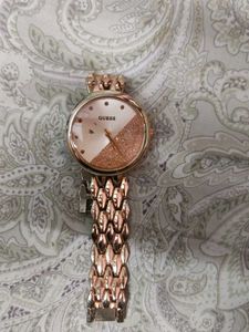 Guess Rose Gold Watch