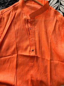Orange Kurta