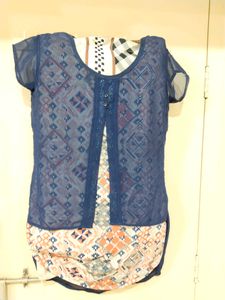 Navy Blue Top