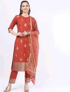 Ketch Rust Kurta Set 🧡🤎🛍️