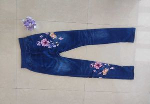 Floral Print Jeggin