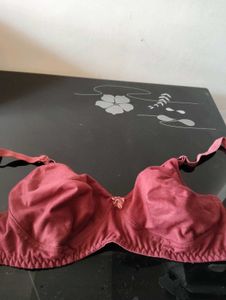 Comfortable Maroon Bra