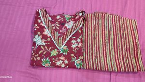 Beautiful Cotton Kurta Pant Set
