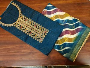 Premium Embroidered Dress Material