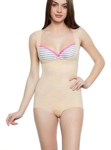 Women's Fitted Plain/Solid Shapewear