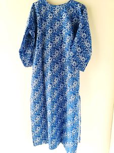 Kurta Pant Set Jaipuri Print Floral Stitched