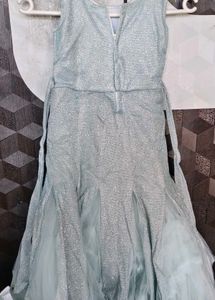 Sky Blue Girl Gown