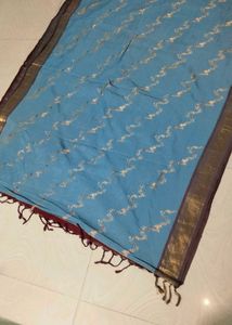 Cotton Silk Pure Gadwal Saree
