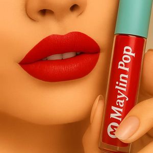 Pack Of Three Pieces Lipsticks . Red, Coffe, Nude